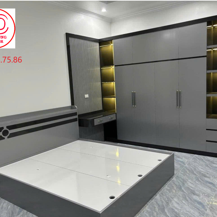 tủ quần áo gỗ MDF Dĩ An