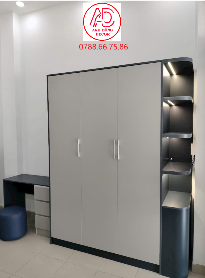báo giá tủ quần áo MDF tại thủ đức