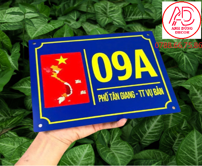 làm biển số nhà mica tại dĩ an làm biển số nhà giá rẻ tại dĩ an