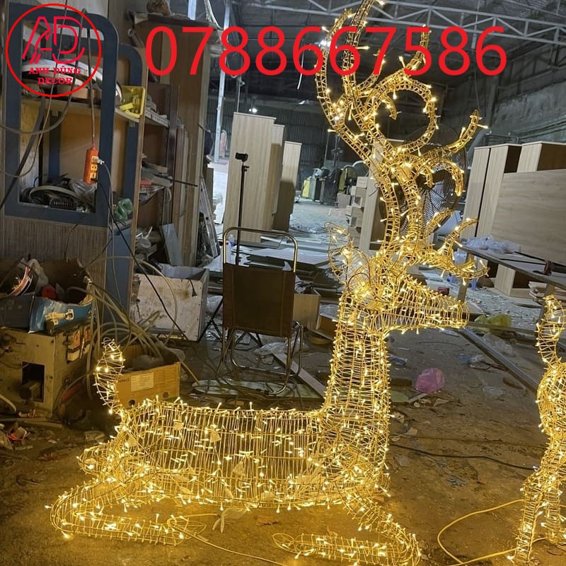 Gia Công Tuần Lộc Thép tuần lộc tư thế nằm