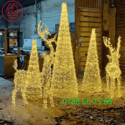 Tuần lộc không thể thiếu trong mùa Noel