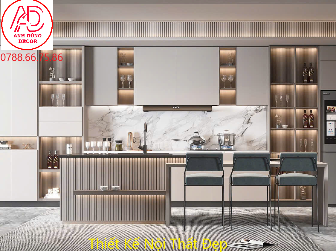 thiết kế nội thất đẹp tại dĩ an