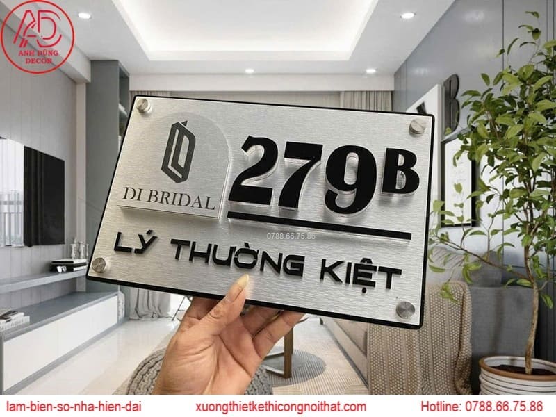 Biển số nhà phong thủy theo mệnh hợp tuổi gia chủ Làm biển số nhà hợp phong thủy theo mệnh Kim Mộc Thủy Hỏa Thổ