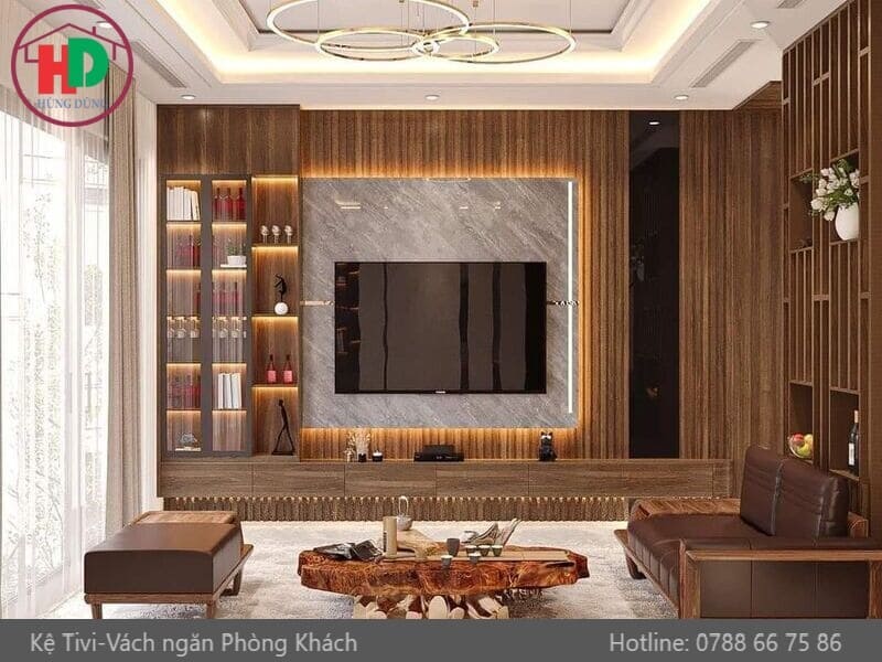 Kệ tivi gỗ hiện đại sản xuất tại Bình Dương Mẫu kệ tivi gỗ đơn giản, đẹp hiện đại – Xưởng Bình Dương